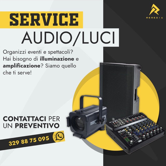 REMEDIA POST audioluci - dimensioni medie