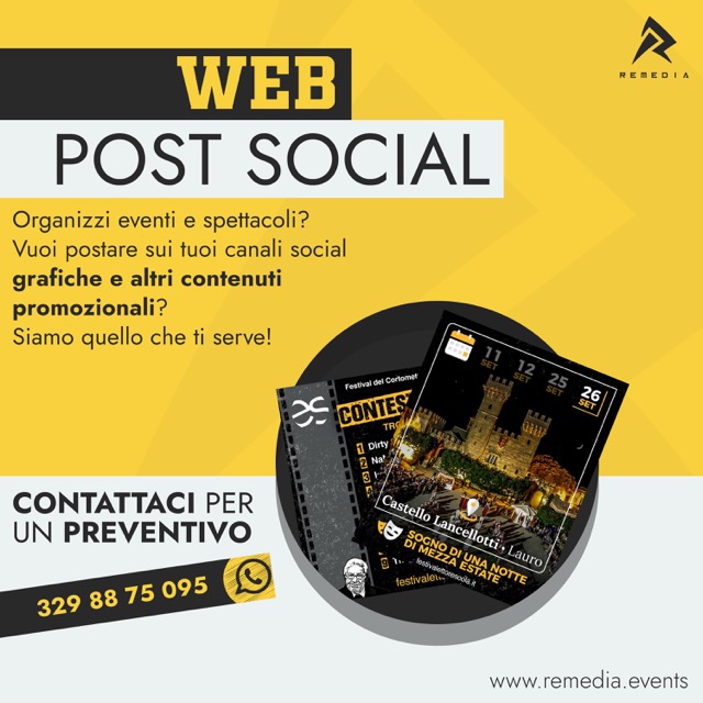 REMEDIA POST social - dimensioni medie