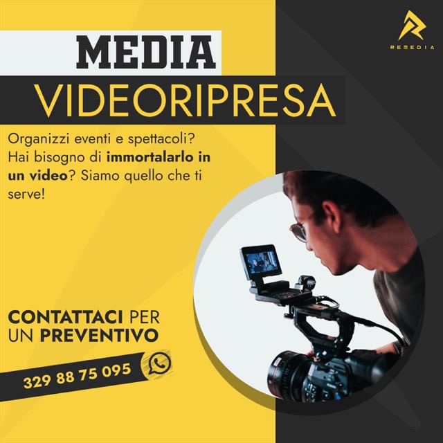 REMEDIA POST videoripresa - dimensioni medie